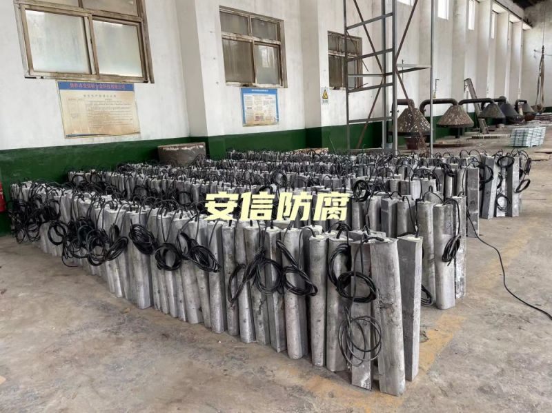 我公司鎂陽(yáng)極，鋁合金陽(yáng)極，鋁犧牲陽(yáng)極，鎂陽(yáng)極，鎂合金犧牲陽(yáng)極在呼和浩特煉油廠(chǎng)的使用被評為優(yōu) 秀生產(chǎn)商